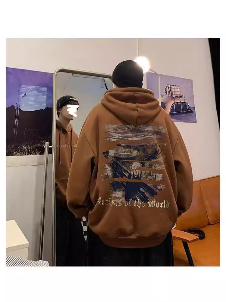 Office Tech Wear - Mens With Hat Hoodies Harajuku Spring