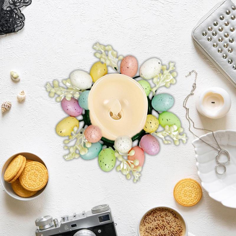 Easter Candle Rings Wreath Eas - Ring Light Desk Small 评论和价格