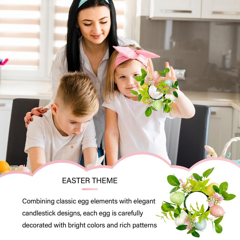 Easter Candle Rings Wreath Eas - Ring Light Desk Small 评论和价格
