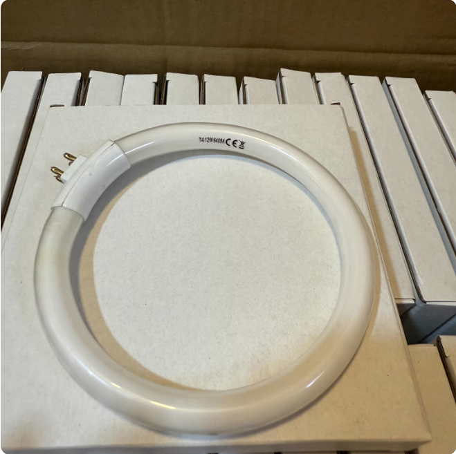 12W Fluorescent Ring Lamp 120m - Ring Light Desk Small 评论和价格