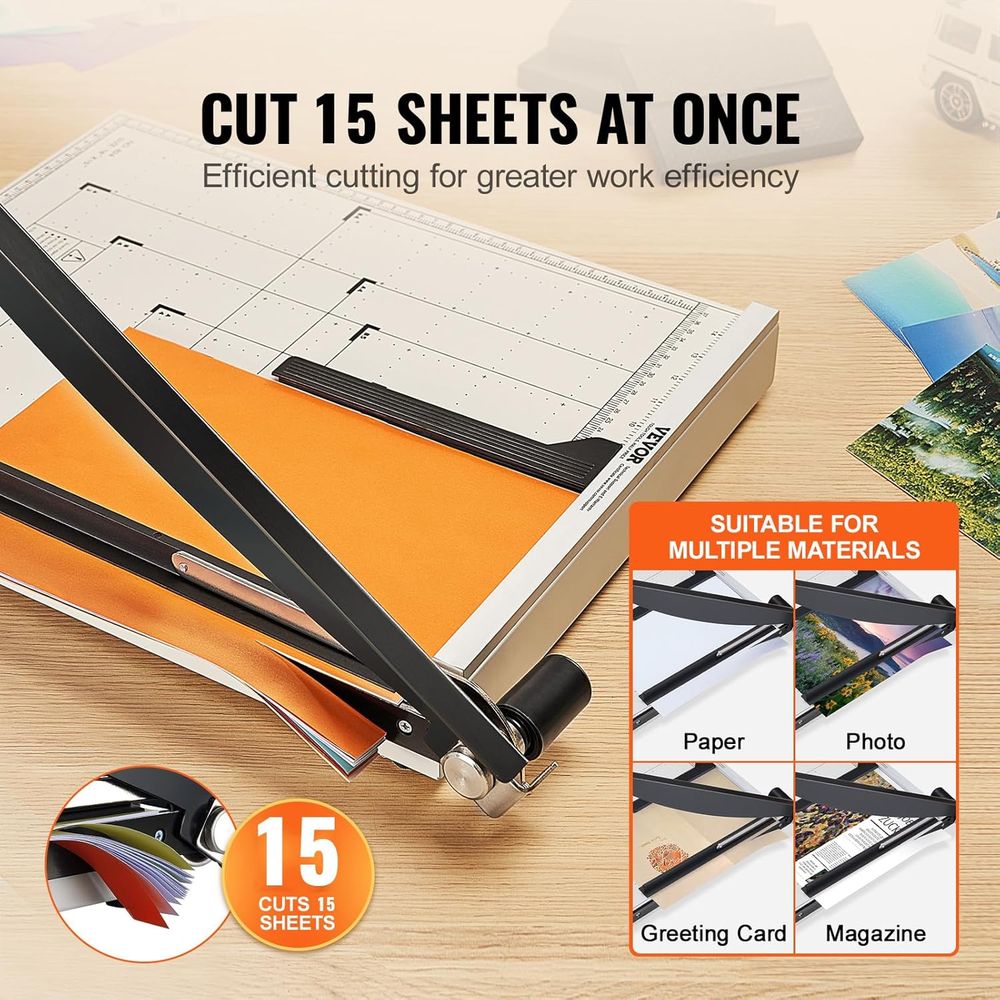 18-Inch Heavy-Duty Guillotine  - Paper Cutting Guillotine 评论和价格