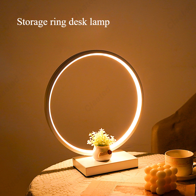 Creative and Minimalist LED St - Ring Light Desk Small 评论和价格