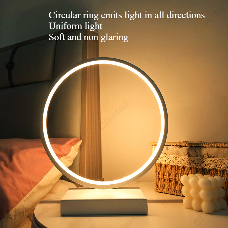 Creative and Minimalist LED St - Ring Light Desk Small 评论和价格