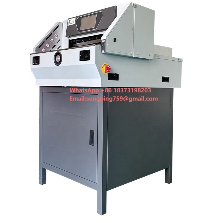 E490T Factory Price Electric T - Paper Cutting Guillotine 评论和价格