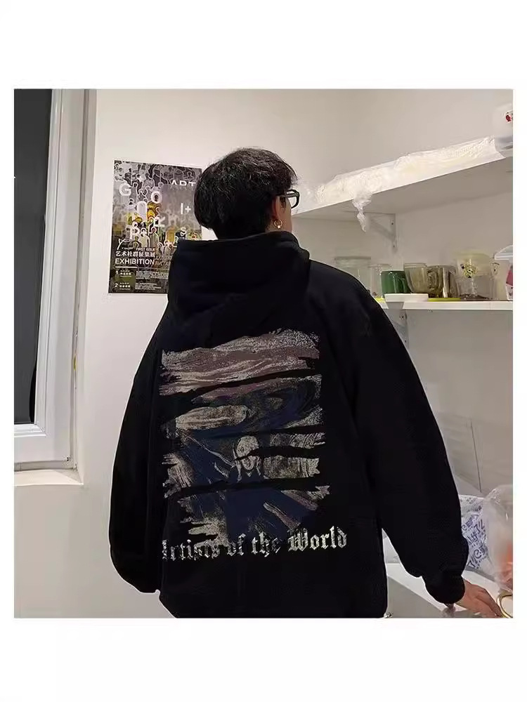 Mens With Hat Hoodies Harajuku - Office Tech Wear 评论和价格