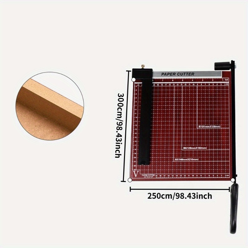 A4 Paper Guillotine Cutter Tri - Paper Cutting Guillotine 评论和价格