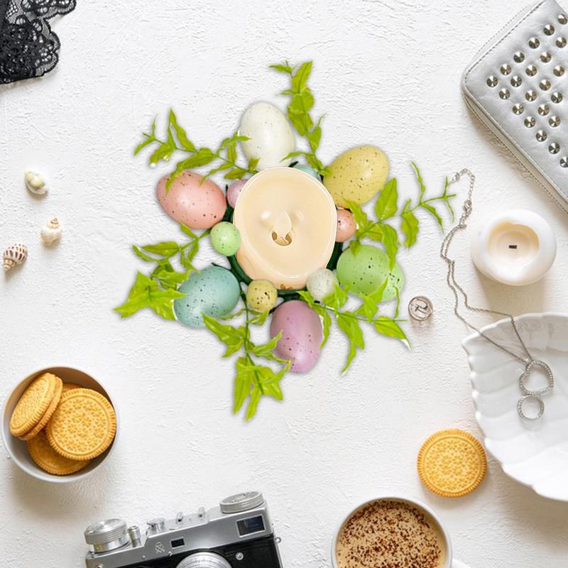 Artificial Candle Rings Pillar - Ring Light Desk Small 评论和价格